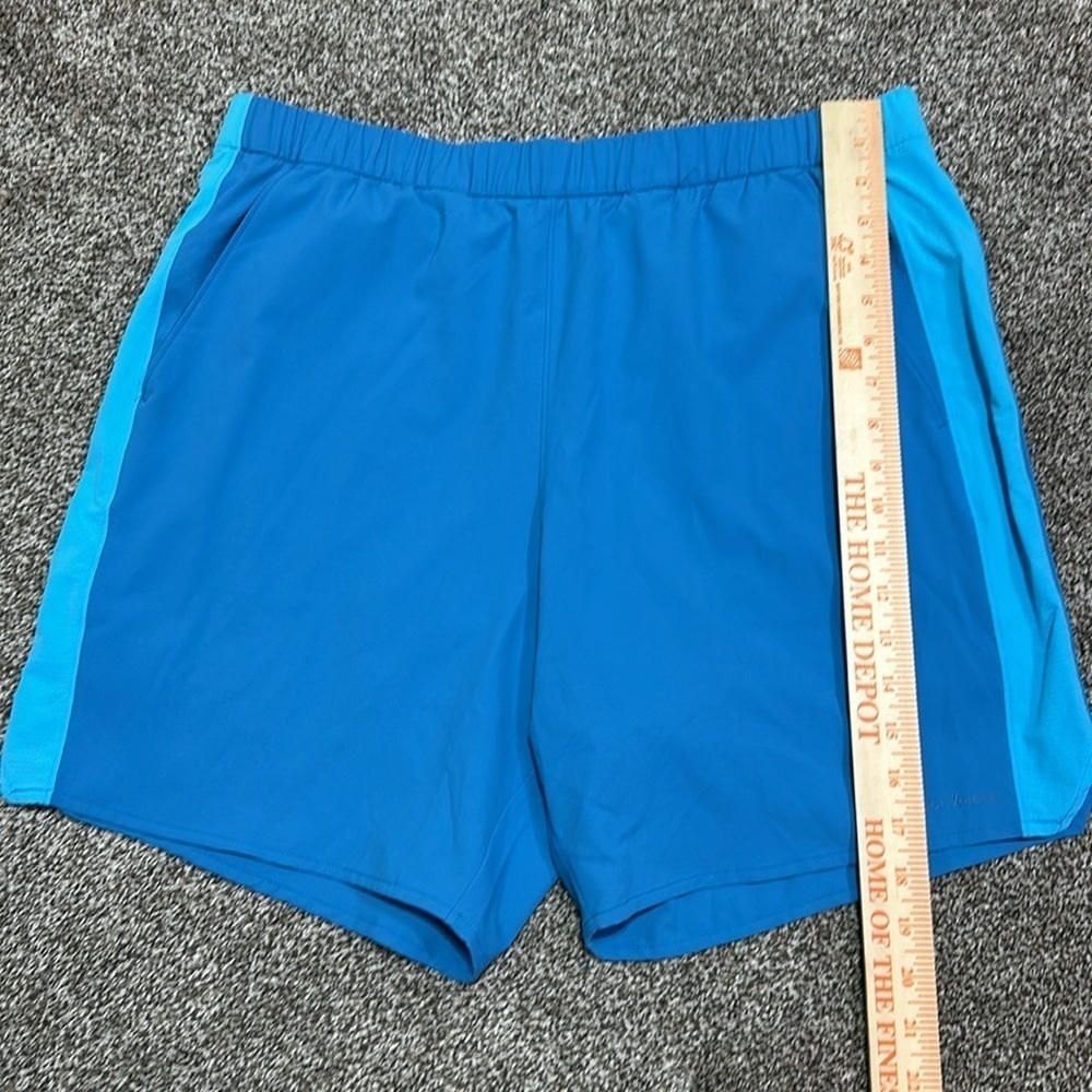 NWT Outdoor Voices high stride 7” short with Pockets river/azure women’s XL - Picture 4 of 14